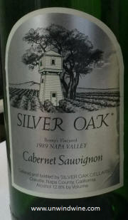Silver Oak Bonny's Vineyard 1989