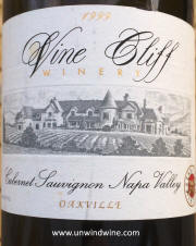 Vine Cliff Napa Valley Cabernet Sauvignon 1999