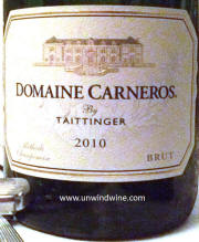 Domaine Carneros Sparkling Wine 2010