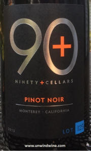 Ninety-Plus Cellars Monterey Pinot Noir 2013