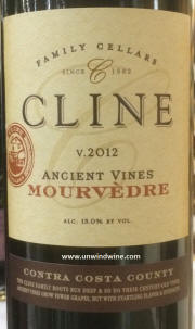 Cline Ancient Vine Mourvedre 2012