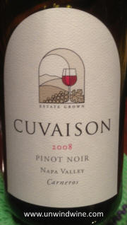 Cuvaison Napa Valley Carneros Pinot Noir 2008