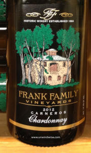 Frank Family Carneros Chardonnay 2012