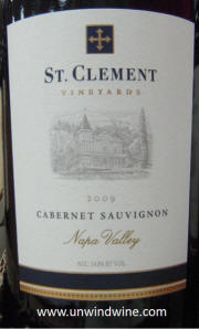 St Clement Vineyards Napa Cabernet Sauvignon 2009