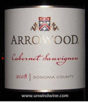 Arrowood Sonoma County Cabernet Sauvignon 2008