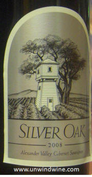 Silver Oak Alexander Valley Cabernet Sauvignon 2008