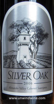 Silver Oak Alexander Valley Cabernet Sauvignon 2006