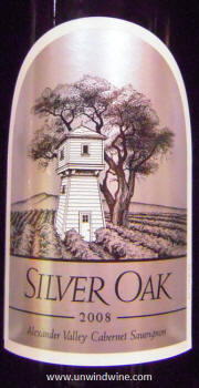 Silver Oak Cellars Alexander Valley Cabernet Sauvignon 2008