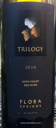 Flora Springs Trilogy Napa Valley Red Wine 2010