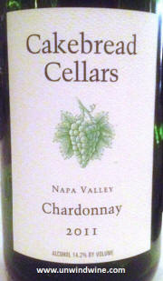 Caekbread Cellars Napa Valley Chardonnay 2011