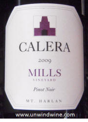Cakera Mills Vineyard Mt Harlan Pinot Noir 2009