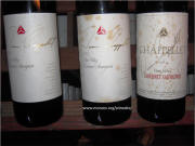 Chappellet Vineyards Napa Valley Cabernet Sauvignon 1984-85-86