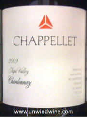 Chappellet Napa Valley Chardonnay 2009