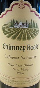 Chimney Rock Cabernet Sauvignon 2005