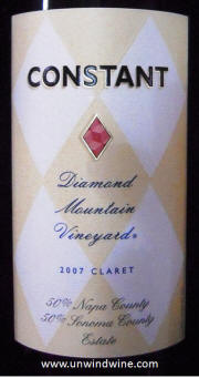 Constant Diamond Mountain Vineyards Claret 2007