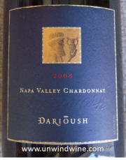 Darioush Napa Valley Chardonnay 2008