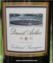 David Arthur Napa Valley Cabernet Sauvignon 2002