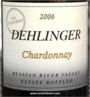 Dehlinger Russian River Valley Chardonnay 2006