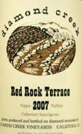 Diamond Creek Red Rock Terrace Napa Valley Cabernet Sauvignon magnum 2007 label 
