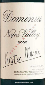 Dominus Estate Napa Valley Red Wine 2000