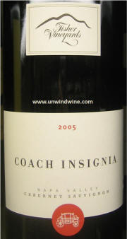 Fisher Vineyards Coach Insignia Cabernet Sauvignon 2005