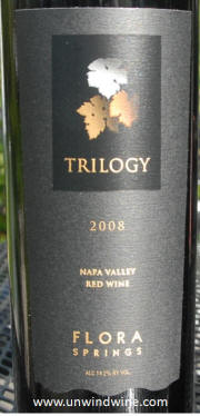 Flora Springs Trilogy Napa Valley Red Wine 2008