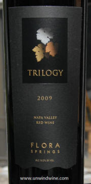 Flora Springs Trilogy Napa Valley Red Wine 2009
