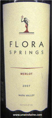 Flora Springs Merlot 2007
