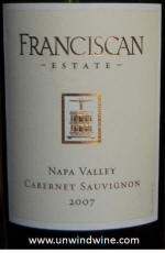Franciscan Napa Valley Cabernet Sauvignon 2007