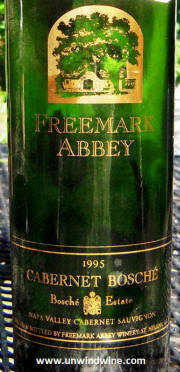 Freemark Abbey Bosche Vineyard Cabernet Sauvignon 1995