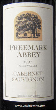 Freemark Abbey Napa Valley Cabernet Sauvignon 1997