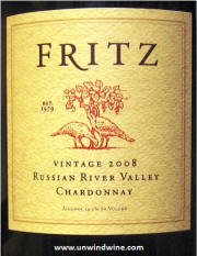 Fritz Russian River Valley Chardonnay 2008