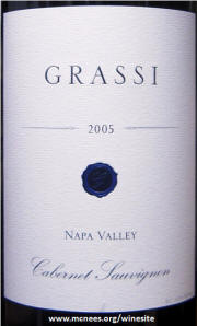 Grassi Napa Valley Cabernet Sauvignon 2005