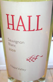 Hall Napa Valley Sauvignon Blanc 2009
