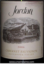Jordan Alexander Valley Cabernet Sauvignon 2006