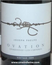Joseph Phelps Ovation Los Carneros Chardonnay 2004