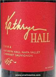 Kathryn Hall Napa Valley Cabernet Sauvignon 2006