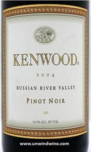 Kenwood Sonoma Russian River Valley Pinot Noir 2004