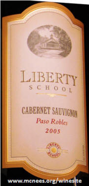 Liberty School Paso Robles Cabernet Sauvignon 2005