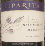 Liparita Napa Valley Merlot 2001