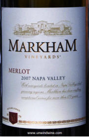 Markham Napa Valley Merlot 2007