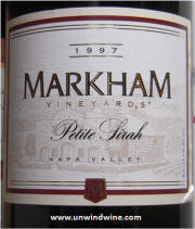 Markham Napa Valley Petit Sirah 1997