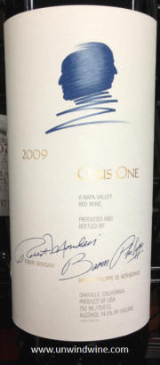 Opus One Napa Valley Red Wine 2009
