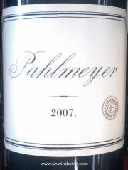 Pahlmeyer Sonoma  County Chardonnay 2007