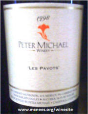 Peter Michael Les Pavots 1998