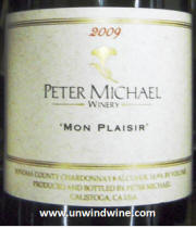 Peter Michael 'Mon Plaisir' 2009