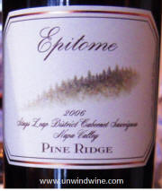 Pine Ridge Epitome Stag's Leap District Cabernet Sauvignon 2006