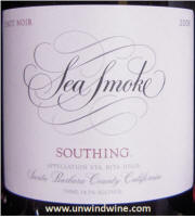 Sea Smoke Southing Pinot Noir 2008 