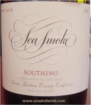 Sea Smoke Southing Pinot Noir 2007