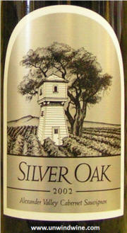 Silver Oak Alexander Valley Cabernet Sauvignon 2002